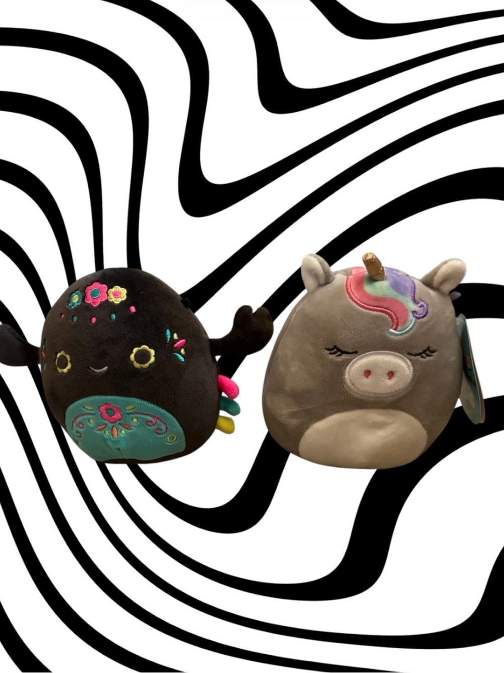 Squishmallows Plush Unicorn and Scorpion Set